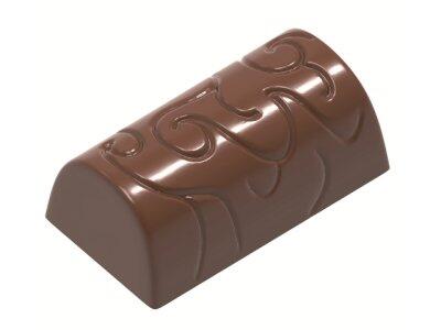 PLAQUE DE CHOCOLAT ARABESQUE 24 PIÈCES L36MM - MATFER