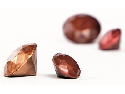 PLAQUE DE CHOCOLAT 18 DIAMANTS H35MM - MATFER