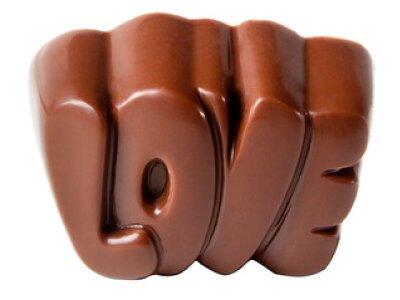 PLAQUE DE MOULES "LOVE" MATFER 24 EMPLACEMENTS - 275X135 MM