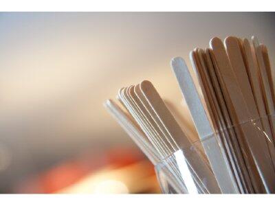 BÂTONNETS EN BOIS POUR SUCETTE MATFER 93MM PACK DE 1000