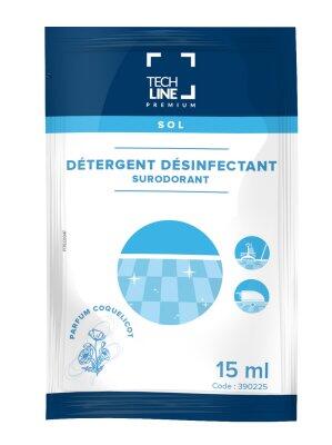 DETERGENT DESINF. SURODORANT TECHLINE COQUELICOT 15ML CX250