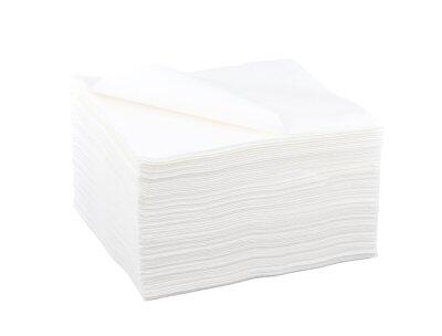 SERV 30X30 OUATE TECHLINE 1 PLI PLIAGE 4 BLANC C/10X500 - 2