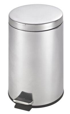 POUBELLE A PEDALE 12L TECHLINE INOX