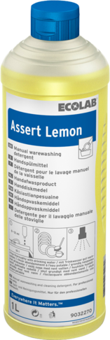 DETERGENT PLONGE MANUELLE ET MULTI-USAGES ASSERT LEMON 1L