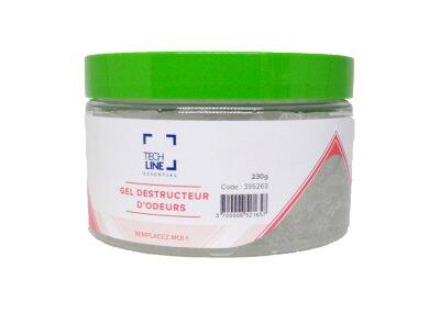 GEL DESTRUCTEUR D'ODEUR TECHLINE POT 230G X6