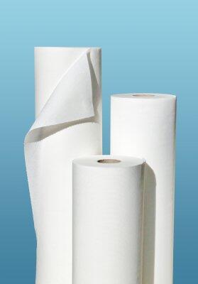 DRAP EXAMEN GAUFRE 135FTS BLANC 2PLIS 50X34CM TECHLINE CX9