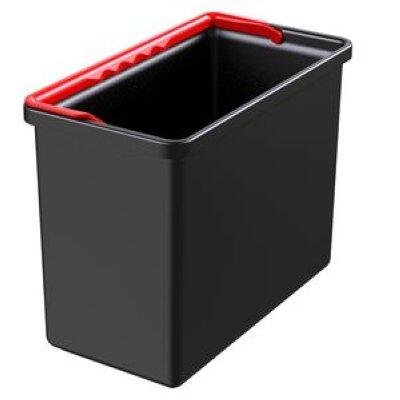 SEAU 7,5L ROUGE AVEC ANSE 100% POLYPROPYLÈNE TECHLINE