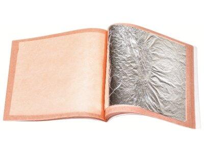 CARNET MATFER 25 FEUILLES ARGENT COMESTIBLE 999‰ 80X80MM