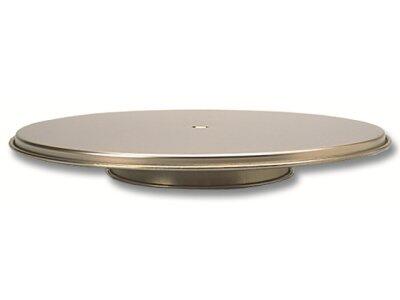 PLATEAU TOURNANT EN INOX MATFER 300X38MM POUR BOULANGERIE ET PÂTISSERIE