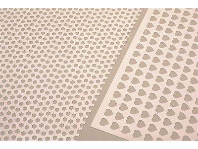 GRILLE DE POCHAGE HEXAGONALE MATFER PLASTIQUE 60X40CM