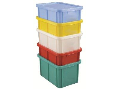 BAC DE STOCKAGE VERT MATFER 600X400X230MM - 35L