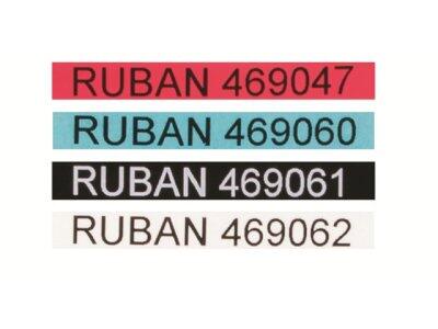 RUBAN MATFER DYMO NOIR/ROUGE 9MM X 7M - TRAITEUR & RÉCEPTION