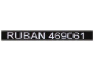 RUBAN DYMO NOIR SUR FOND BLANC 9MM - MATFER