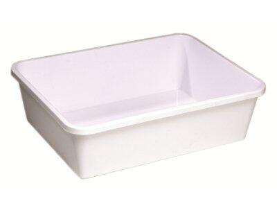 BAC À PÂTONS BLANC MATFER 530X400X150MM POUR BOULANGERIE