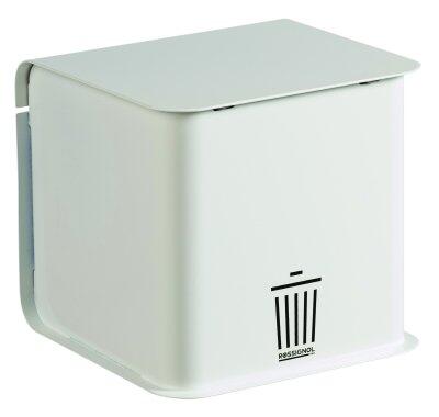 CORBEILLE DE BUREAU CUBA 1L BLANC - ACIER ANTI-UV