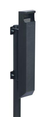 CENDRIER SUR POTEAU 3L ARKEA SS SERRURE ANTHRACITE MAT 7016
