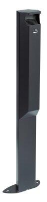 CENDRIER SUR PIED ARKEA 3L ANTHRACITE MAT ANTI-CORROSION