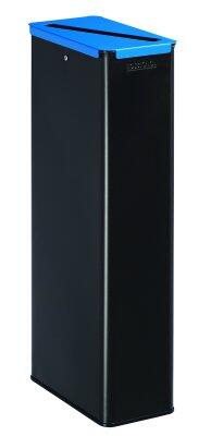 POUBELLE DE TRI CALITRI 20L MANGA BLEU CIEL - ACIER ANTI-UV