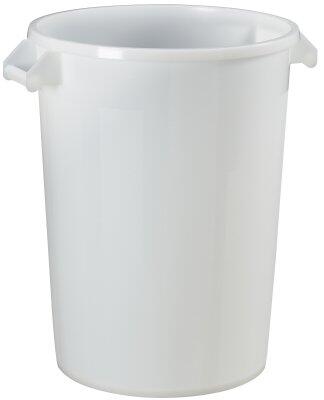 COLLECTEUR ALIMENTAIRE POLYÉTHYLÈNE 100L BLANC
