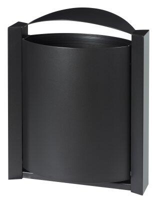 CORBEILLE MURALE ARKEA 40L ACIER GRIS MANGANÈSE ANTI-CORROSION