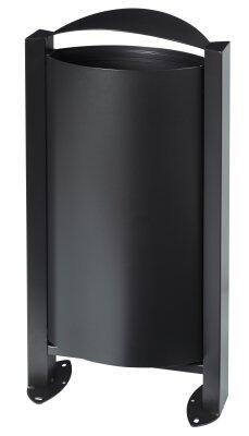 CORBEILLE SUR PIED ARKEA 60L SANS CENDRIER EN GRIS MANGA