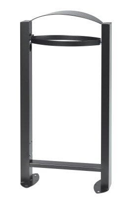 CORBEILLE SUR PIED ARKEA 60L ANTICORROSION SANS CENDRIER - ACIER ANTI-UV
