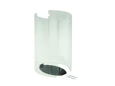 KIT DE 2 FAÇADES TRANSPARENTES EN POLYCARBONATE POUR CORBEILLE VIGIPIRATE ARKEA 60L