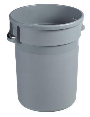 COLLECTEUR BARRELLA 80L GRIS EN POLYPROPYLÈNE AVEC 2 POIGNÉES