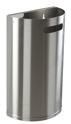 CORBEILLE DÉTACHABLE 40L INOX BROSSE ARKEA - AISI 304 (18/10)