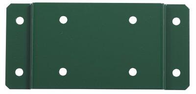PLAQUE DE FIXATION MURALE VERT MOUSSE 6005 POUR ECOLLECTO - ACIER ANTI-UV