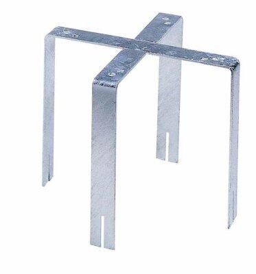 PIEDS DE FIXATION EN ACIER GALVANISÉ POUR CORBEILLE EDEN 50L/110L