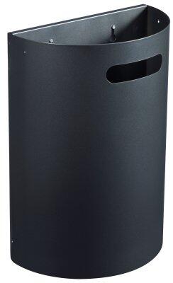 CORBEILLE DÉTACHABLE ARKEA 20L ANTHRACITE MAT - ANTI-CORROSION UV