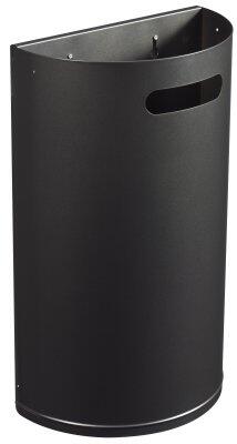 CORBEILLE DÉTACHABLE ARKEA 40L GRIS MANGANÈSE - ACIER ANTI-UV