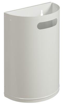 CORBEILLE DÉTACHABLE ARKEA ESSENTIEL 20L BLANC - ACIER ANTI-UV
