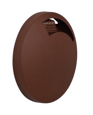 CENDRIER MURAL 1.5L EFFET CORTEN AVEC GRILLE ANTI-UV