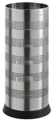 PORTE-PARAPLUIES KIPSO PERFORÉ 28L INOX BROSSÉ ROSSIGNOL