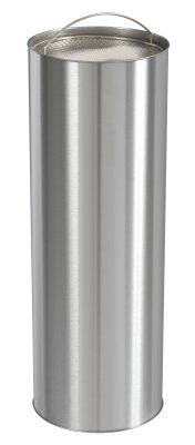 CENDRIER BAC À SABLE KALIPSO INOX BROSSE AISI 304 – GRILLE ET SAC 1KG INCLUS