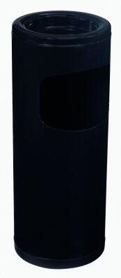 CORBEILLE AVEC CENDRIER AMOVIBLE CENDEO 12,5L/0,15L NOIR