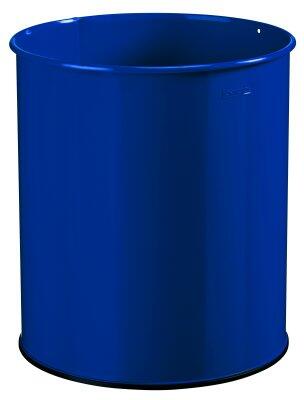 CORBEILLE À PAPIER PAPEA LISSE 30L BLEU ACIER ANTI-UV