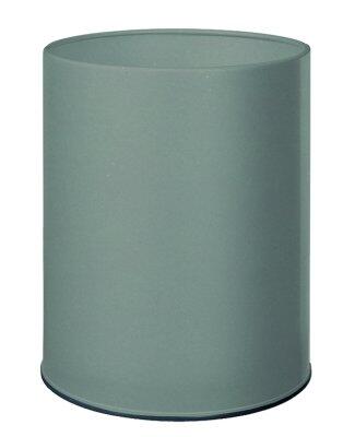 CORBEILLE À PAPIER PAPEA - 8L - ACIER GRIS MÉTAL 9006