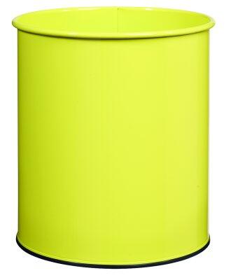 CORBEILLE À PAPIER POUDRE ANTI-UV 15L JAUNE SOUFRE