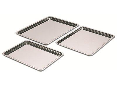 PLATEAU PÂTISSIER INOX MATFER 180X130MM - TRAITEUR & RÉCEPTION