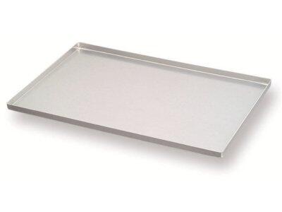 PLAQUE ALUMINIUM MATFER BORDS DROITS 60X40CM ANGLES ARRONDIS