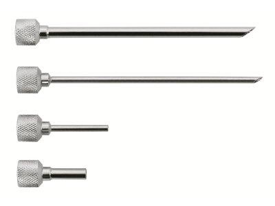JEU 4 AIGUILLES D'INJECTION 3 5MM SIPHON TAILLES 3 11CM