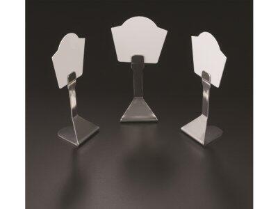 PORTE-ÉTIQUETTES INOX 8.5 CM X6