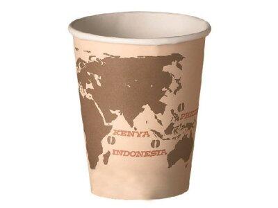 GOBELETS EN CARTON WORLD MAP Ø 70 MM 22 CL X1500