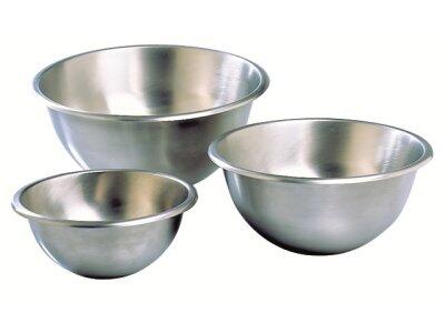 BASSINE INOX HÉMISPHÉRIQUE 20 CM