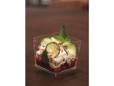 VERRINES ENTRÉES ET DESSERTS CRAPS 70X70X64 MM 23 CL X200