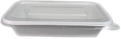 COUVERCLES EN PET POUR BARQUETTES EN FIBRE 180X120 MM X600