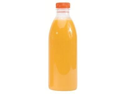 BOUTEILLES JUS FRUITS TRANSPARENTES EN PET SANS BOUCHON 100 CL X91
